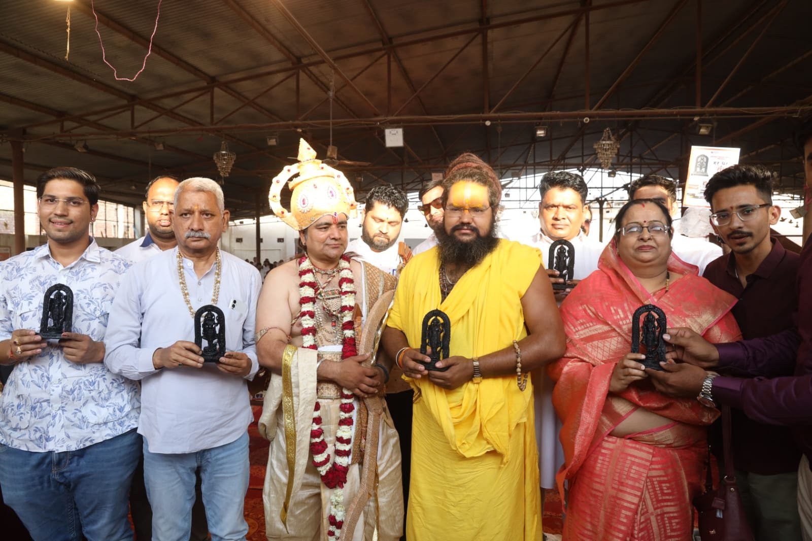 रोट्रेक्ट मरुधरा बीकानेर ने ‘हर घर राम’ अभियान के तहत 2100 राम लला प्रतिमाओं का वितरण किया