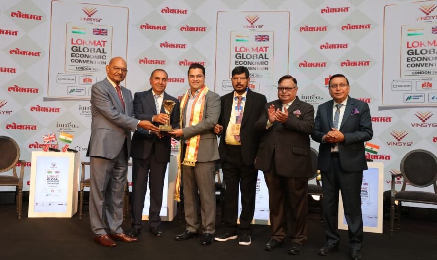 CA अभय भूतड़ा लोकमत ग्लोबल इकोनॉमिक कन्वेंशन में भारत भूषण पुरस्कार से सम्मानित